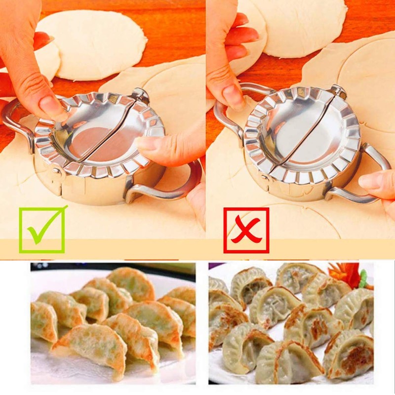 Dumpling Maker, Dumpling Press, Empanada Press, 304 Stainless Steel Dumpling