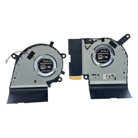 CPU Fan + GPU Set Compatible with Asus ROG Strix G712LU, PX712LU, Strix G531GU G531GV, GL531GU, GL531GV, PX531GU, PX531GV, G731GU, G731GV PN: DFS5K12304363L, DFS5K1 2115491L (DC5V 0.5A)