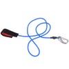 AYNEFY Boating Paddle Leash,kayak leash ylon Paddle Leash Black Elastic