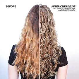 Redken Mascarilla para matizar el cabello rubio 250 ml redken color extend blondage express anti-brass                                                