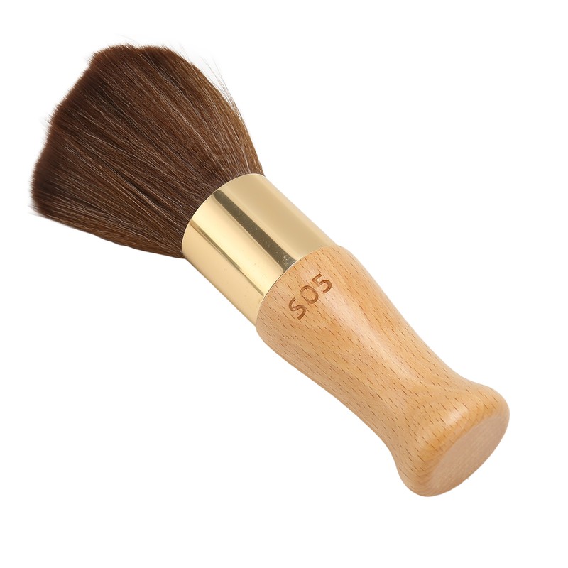 Barber Neck Duster Brush Comfortable Hand Feel Stable Portable Salon