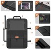 Non-Slip Backing Backseat Car Organizer Kick Mat with Storage Pockets,