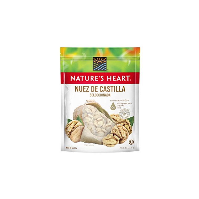 Nature's Heart Nuez de Castilla Seleccionada, 115 g