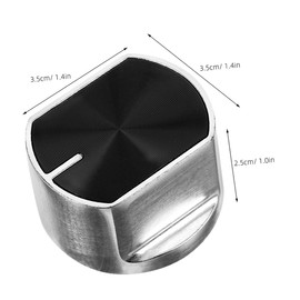 DOITOOL Stove Knobs Replacements 8pcs Set Round Ignition Handles Easy Adjustment for Gas Stove