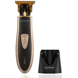 Supreme Trimmer T Shaper Professional Barber Trimmer | 90 Min Runtime, Low Noise Clippers for Men & Sensitive Skin | Cordless Zero Gap Beard Trimmer | ST5210
