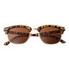 Ultra Adults Half Rim Sunglasses - Tortoise Shell Sunglasses with