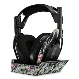 MightySkins Glossy Glitter Skin Compatible with Astro A50 Wireless Headphones + Base Station (Gen 4) - Asian Tropics | Protective, Durable High-Gloss Glitter Finish | Easy to Apply | Made in The USA
