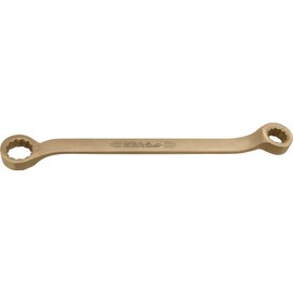 Ega Master 74842 - Double Offset Ring Wrench 1/4" - 5/16" Non Sparking Al.Bron.