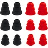 ALXCD Triple Flange Ear Tips, 6 Pairs S/M/L Sizes Triple