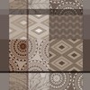 Martina Home Oilcloth Tablecloth Pompe Brown 180x140cm