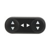 Front Seat Cushion Adjust Button 980145095 ABS Replacement for Maserati