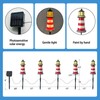 Hokfirm 5 Pack Lighthouse Gifts, Solar Garden Lights Outdoor Garden