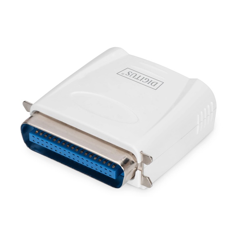 Digitus Fast Ethernet Print Server, white, DN-13001-1