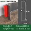 GAMZAU Flexible Baseboard Molding Trim, 4 Inch x 20 Feet