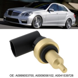 VGOL Car 2-Pin Coolant Temperature Sensor A0999053700 Compatible with Mercedes C204 W212 CLK SLK B906 W639, A0009056102