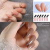 6pcs Nail Art UV Gel Nail Polish Quick Coloring Soak