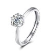 Anillos para Mujer - Anillo Ajustable de Plata de Ley