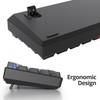 Ussixchare 60 Percent Gaming Keyboard 60% Mechanical Keyboard LED Backlit