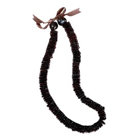 Zero Gravity Hawaii Hawaiian Koa Seed Lei Necklace