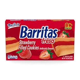 Marinela Barritas Fresa Strawberry Soft Filled Cookie Bar 1 pack (8 count)