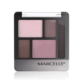 Marcelle Quintet Eyeshadow, Plum Perfect, Hypoallergenic and Fragrance-Free, 0.20 oz
