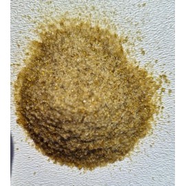 Unbranded Amber Crushed Glass For Crafts 1mm and smaller - 4 oz   $21.60