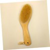 SAFIGLE Wooden Shower with Bent Handle Bristle Bath Brush for