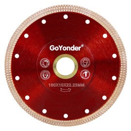 Super Thin 7" Diamond Ceramic Saw Blade Porcelain Cutting Blade for Cutting Ceramic Or Porcelain Tile