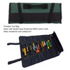 Tool Roll Organizer, Oxford Cloth Wrench Organizer Tool Pouch with