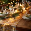 NALVXIN 11" W 108" L, 2 Rolls, Gold Star Decor