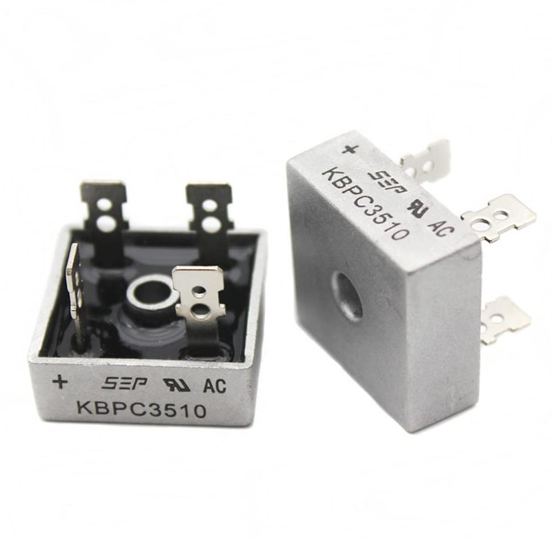 PENGLIN 4PCS KBPC3510 Bridge Rectifier Bridge Diode Single Phase 35A