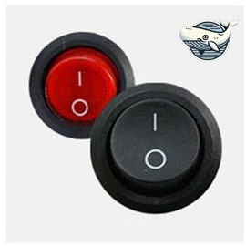 RTPia 자동차 튜닝 스위치 원형 클락션 다목적 스위치 Car Tuning Switch Round Horn Multi-Purpose Switch