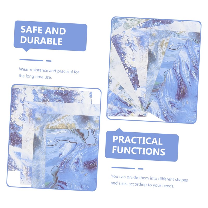 NUOBESTY 9pcs Infusible Heat Transfer Sheets DIY Ink Film Htv