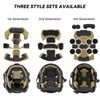 Yzpacc Tactical Helmet Pads, Universal Replacement EX Helmet Internal Memory