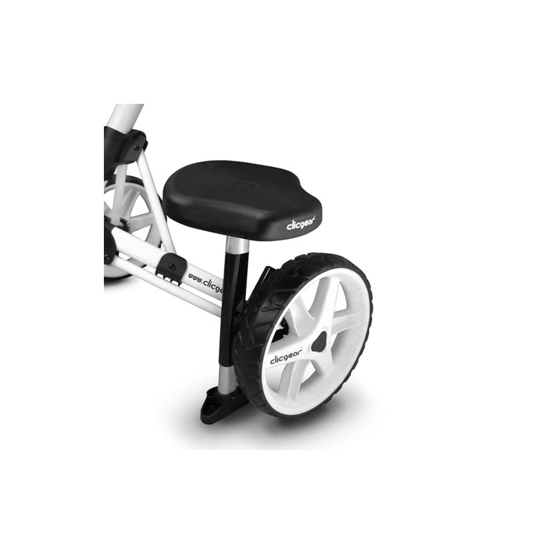 Clicgear Seat Attachment for 3-Wheel Golf Push Carts, Chair Accessory