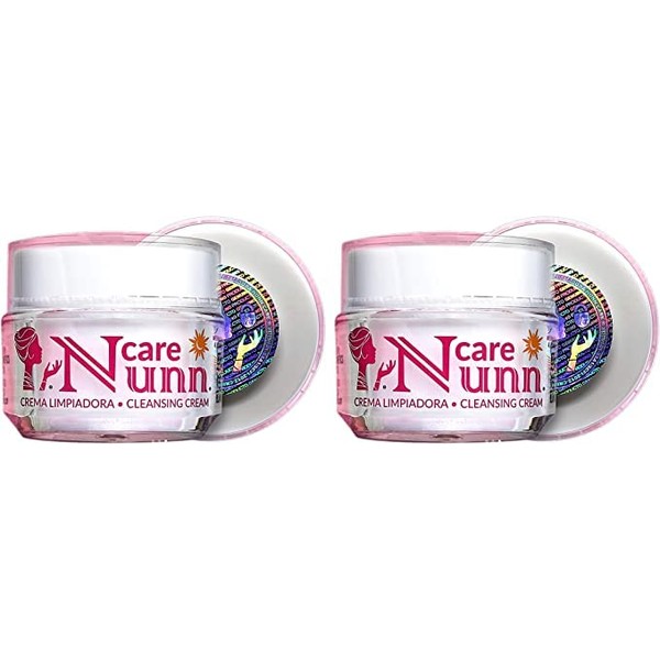 Nunn C Hidratante, Kit 2 piezas Crema Facial Limpiadora 32g By ITA ACCESORIOS
