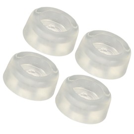 Sewing Machine Parts Accessories, Cushion Feet, Non Slip Sewing Bed Cushion Soft PVC Foot Control Rubber Feet for Majority of Sewing Machines 4Pcs Sewing Machines for Majority of