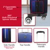 FUL 31 Inch Impulse Rolling Luggage, Ombre Hardshell Suitcase with