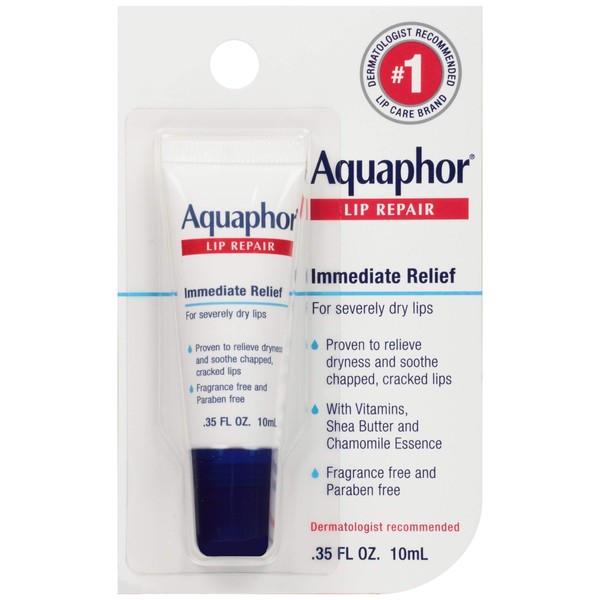 Aquaphor Lip Repair Size, 0.35 Oz (Pack of 3)