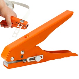 Single Hole Punch - Edge Band Puncher Plier - Heavy Duty Screw Cover Punching Pliers Handheld Craft Woodworking Tool for Leather