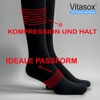 Vitasox Unisex Support Knee Socks Plain - 43/46