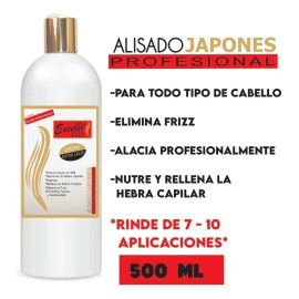 Alaciante Japonés Ultra Lacio Y Brillante 500 Ml + Shampoo