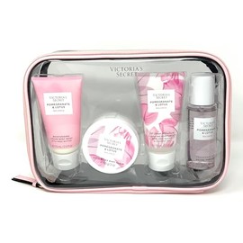 Victoria's Secret Pomegranate & Lotus The Balance Starter Kit Gift Set Body Wash, Scrub, Lotion, Mist