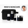 Set Limpiador Tónico Serum Crema Vitamina Hombre