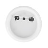 100Pcs Badge Back Cover Tinplate Plastic Base Avoid Rust Firm