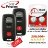 Extra-Partss 2 Remote Key Fob for 2002 2003 Mazda Protege 5