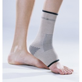 Mikros Bamboo Fleece Ankle Brace Size Large (Circumference Ankle 26-29 cm)