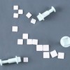 3Pcs Square Plunger Cutters Set Fondant Sugarcraft Decorating Cutters Tools-Tiny(0.6")