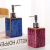 Hand Soap Dispenser Kiln Variable Glaze Lotion Dispenser Dish Soap