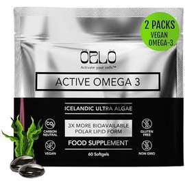Orlo Suplemento de Aceite de Algas Omega 3 Triple Absorci n. Omega-3